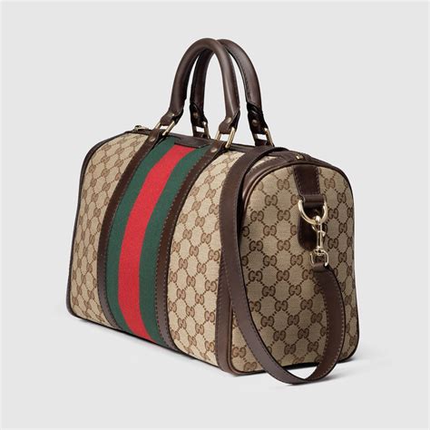 gucci logo shoulder bag|gucci boston bag ebay.